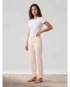 Pantalon en Laine froide mélangée ecru