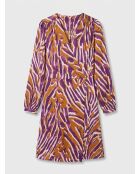 Rosalinda Zebra-Kleid