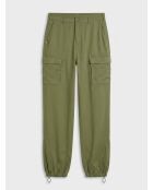 Khakifarbene Cargohose