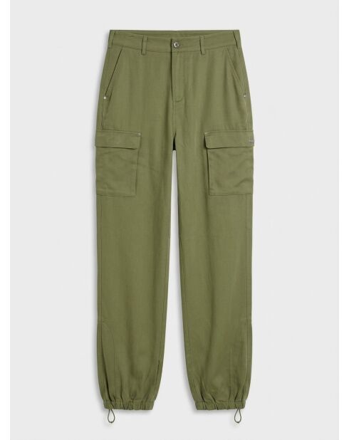 Pantalones cargo caqui