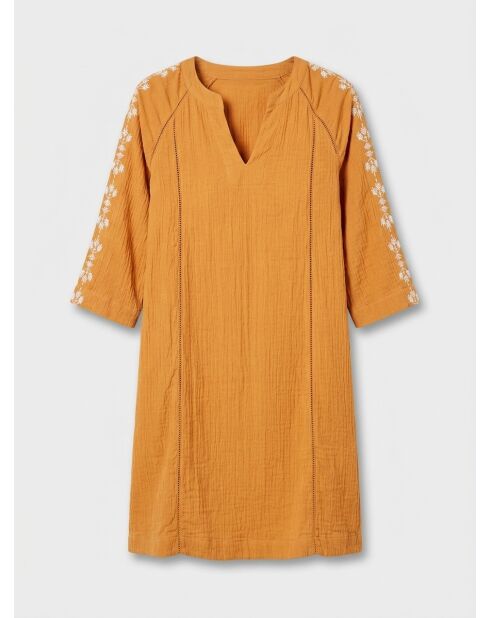 Rio ockerfarbenes Kleid