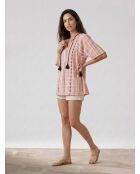 Blusa roja estampada Luigi