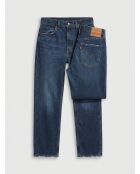 Jean high slim straight  70's sonoma hills bleu