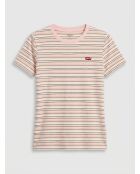 T-Shirt Rib Baby en Coton multicolore