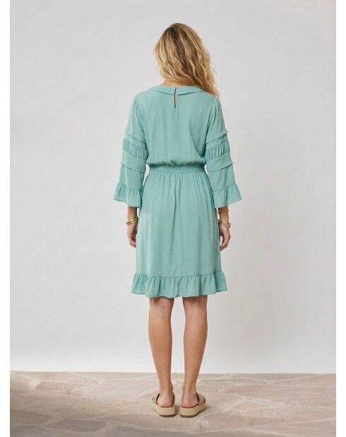 Vestido Amandine verde