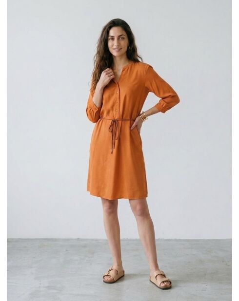 Mitchell Nougatine-Kleid