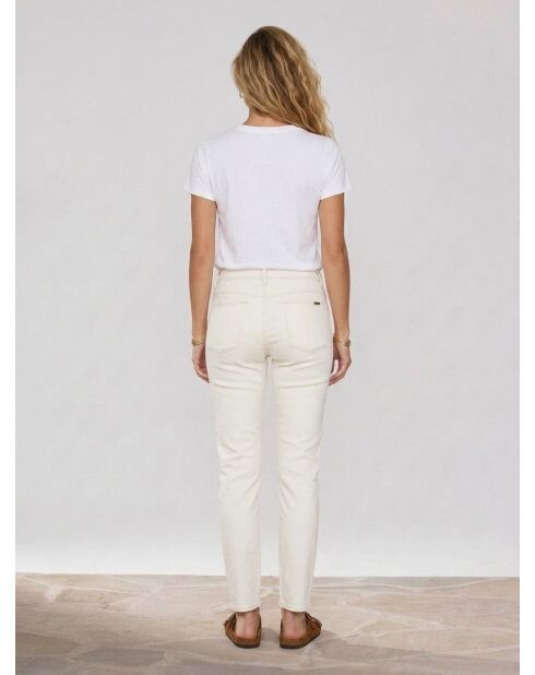 Witte en rechte jeans van Gisele