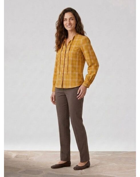 Blusa ocre Albi