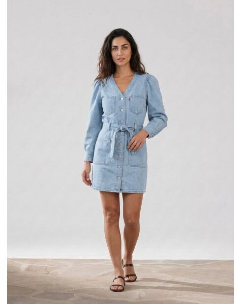 Vestido vaquero azul Bryn