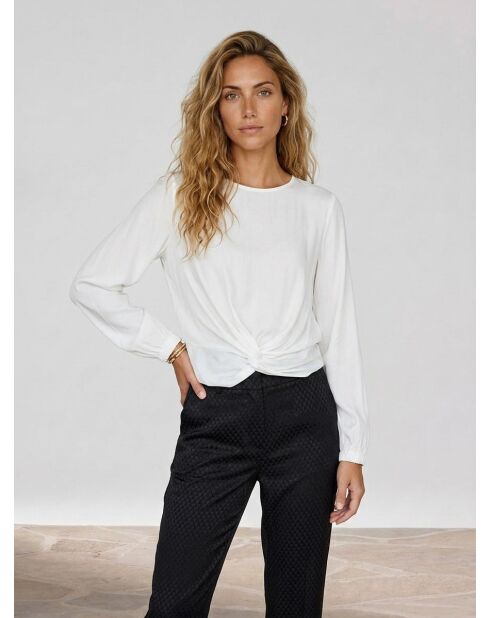 Blusa Baba blanca