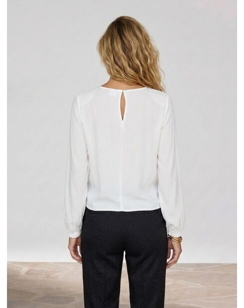Blusa Baba blanca