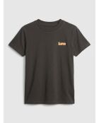 T-Shirt Love noir