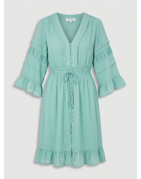 Vestido Amandine verde