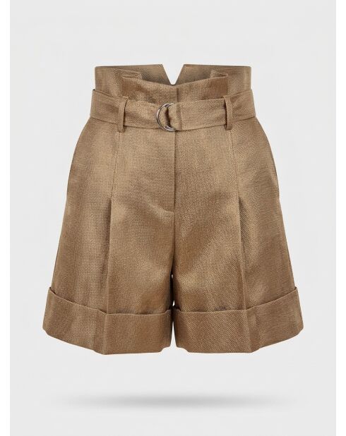 Pantalones cortos Elise beige