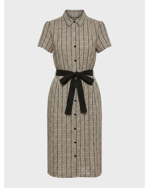 Vestido Dicka Smoke 100% lino