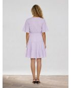 Hellviolettes Midikleid
