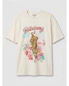 T-Shirt Easy Tiger écru/multicolore