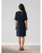 Ramble dunkles marineblaues Kleid