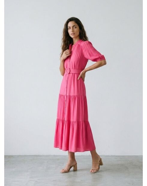 Abito Celma fucsia