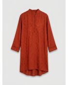 Dina Kleid mit Paprikapalmen-Print