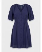 Natasha marineblaues Kleid