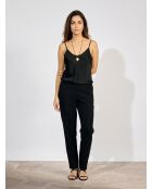 Schwarzes Top Cindy