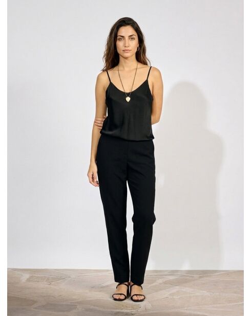 Schwarzes Top Cindy