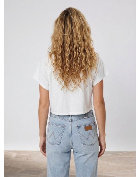 Billabong x Wrangler Take It Back Weißes T-Shirt