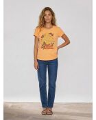 T-shirt Orange Sun