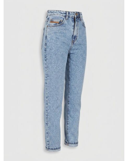 Blaue gerade Jeans
