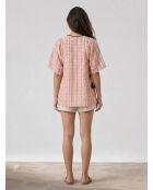 Blusa roja estampada Luigi