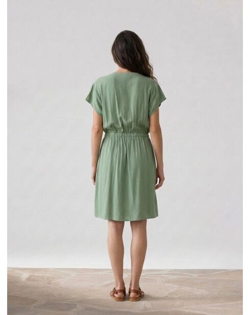 Vestido Dounia almendra