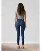 721 Hi Rise Skinny-Jeans, blau