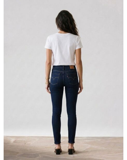721 High Rise Skinny Bogota blaue Jeans