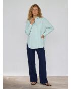 Chemise boyfriend bleu clair