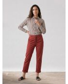 Dawn Shirt mit Erdstreifen
