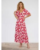 Rotes Otibo-Kleid