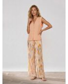 Nudefarbenes Top Moonbeam