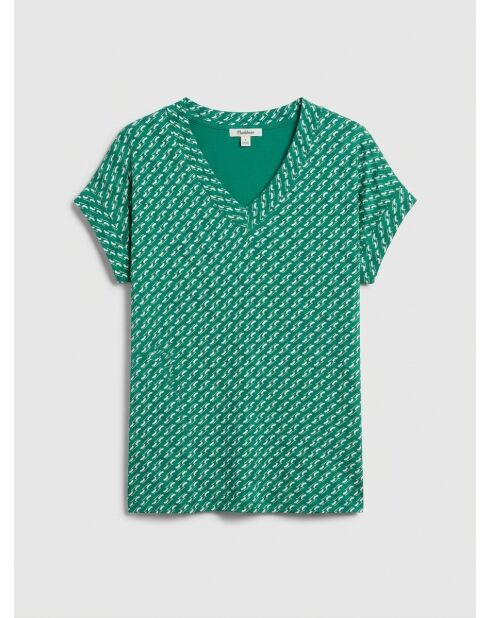T-shirt met grafische print van Tama chlorofyl