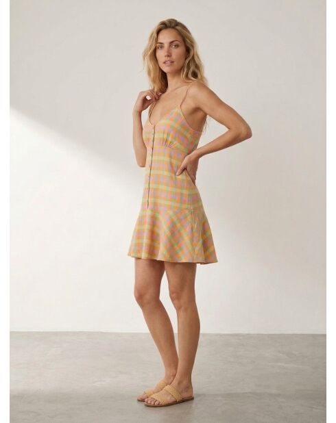 Mehrfarbiges Kleid As If Gingham