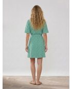 Robe Rmarilou imprimée géométrique chlorophylle