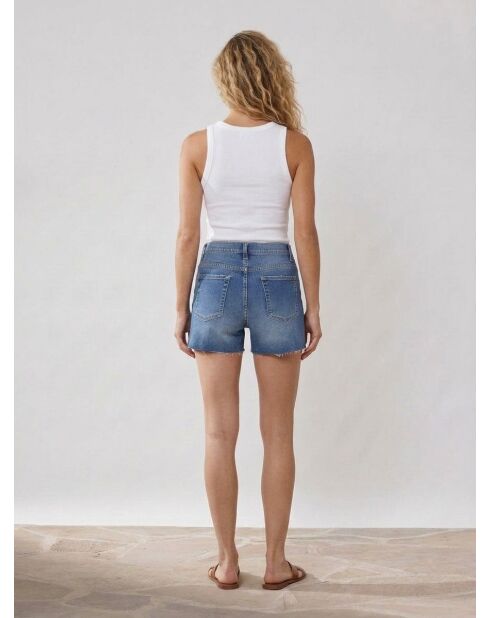 Short en jean Babe bleu