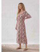 Robe Daniela corail