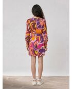 Messer mehrfarbiges Psyche-Kleid