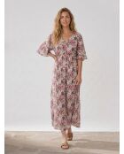 Robe Daniela corail