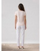 T-Shirt Vanina rayé rose
