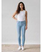 711 hellblaue Rio Fate Skinny-Jeans