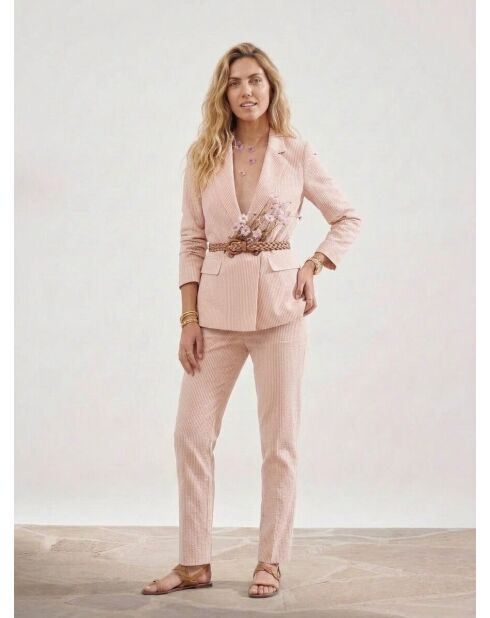 Sandra gefärbter gestreifter Blazer