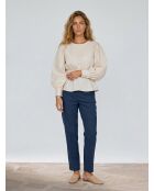 Ecrufarbene Bluse Beirut