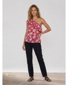 Helga fuchsiafarbenes Top
